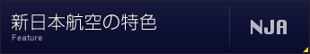 新日本航空の特色